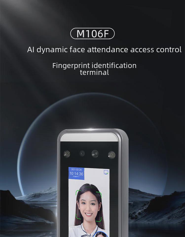 M106 Facial Recognition & Fingerprint Attendance System with Access Control