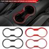 Car Interior Trim Molding Cup Holder Cover Accessories for Ford Mustang 2015- 2022
