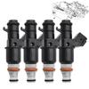 For 2002-2004 Honda CRV CR-V Replace Number 16450-PPA-A01 Fuel Injectors 4Pcs