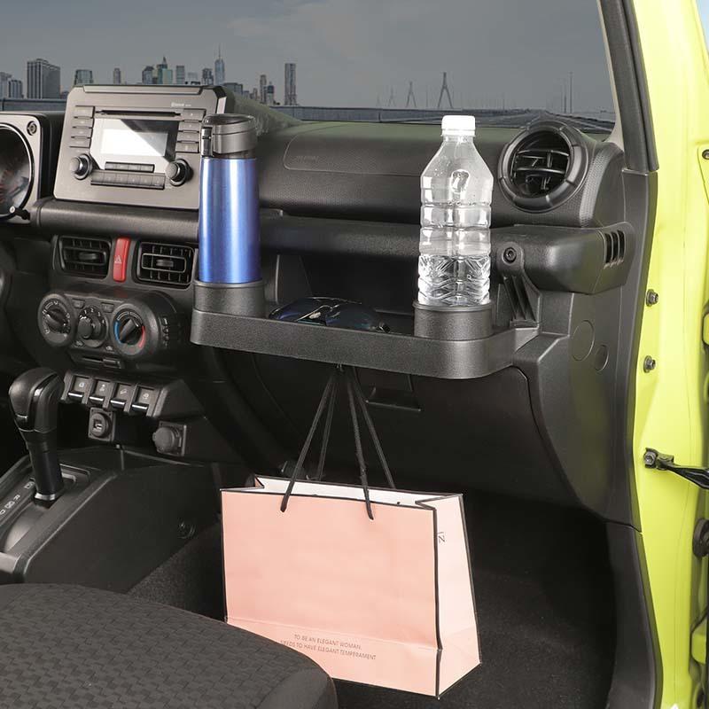 For Suzuki Jimny 2019 Up Car Co-pilot Handle Expand Storage Box Organizer Container Interior Stowing Tidying Accessories