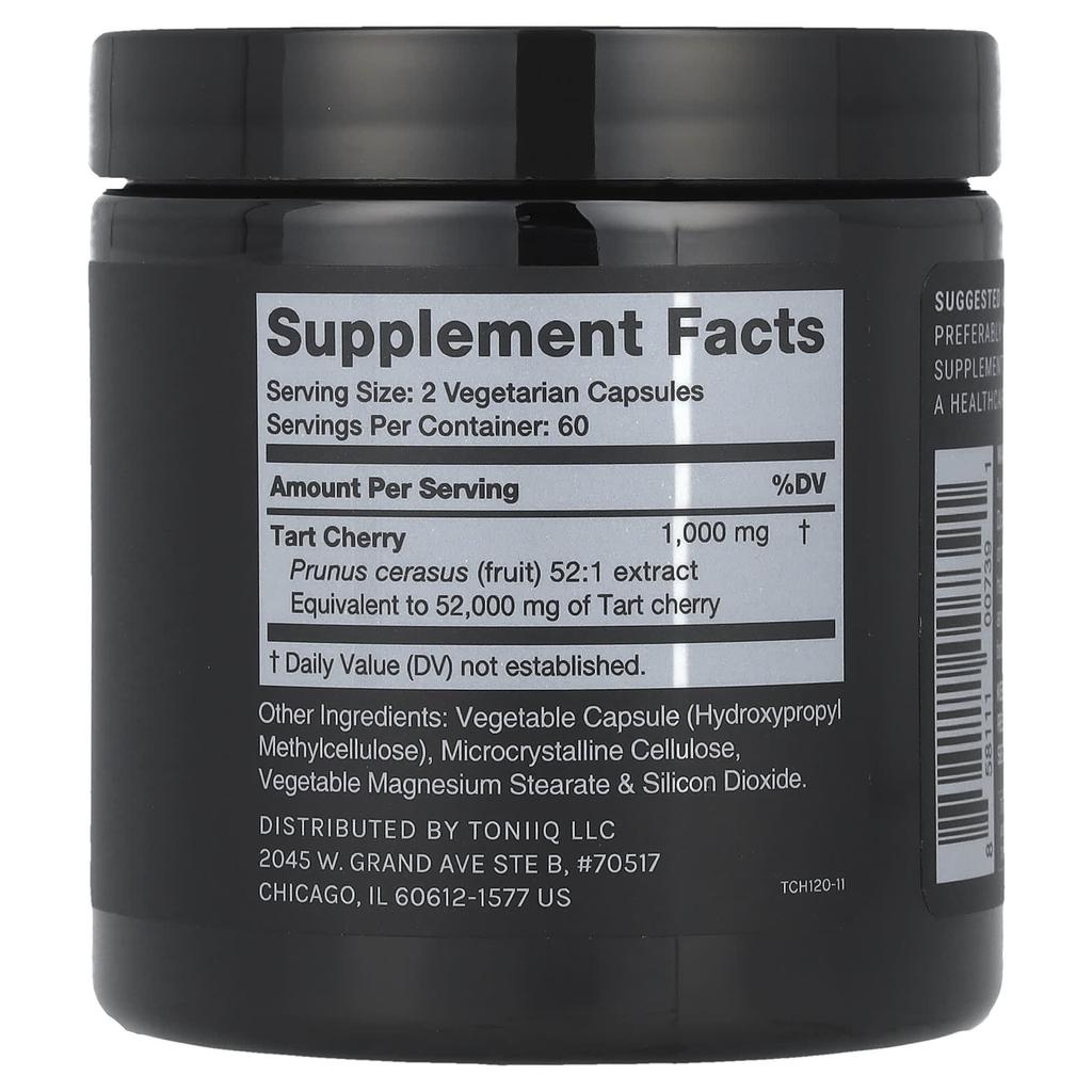 Tart Cherry, 120 Capsules (500Mg Per Capsule)