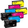 Pack of 8 Compatible HP 950-951 XL Cartridges for OfficeJet Pro 251DW, 276DW, 8100, 8600, 8610, 8620, 8630, 8640, 8660.