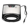 Electric Breakfast Maker with Safe Handle Anti Stick Aluminum Electric Sandwich Press for Waffle