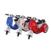 Pureseek Classic Car Scooter Set of 3 Diecast Toy Retro Miniatures Cars, Gachapon, Motorcycles,