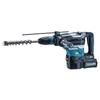 Makita 40mm Rechargeable Hammer Drill 40Vmax4Ah 2 Case Included HR005GRMX Blue Batteries, Charger,