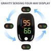 High Precision Glucose Monitoring Equipment Blood Oxygen Monitoring Finger Clip Pulse Fingertip Oximeter Heart Rate Monitor