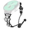 For TicWatch 2 Watchband Heart Clover Decor Zinc Alloy Metal Strap