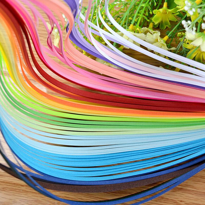 260 Paper Quilling Strips Flower Gift Paper For Craft Handmade Paper Decoration