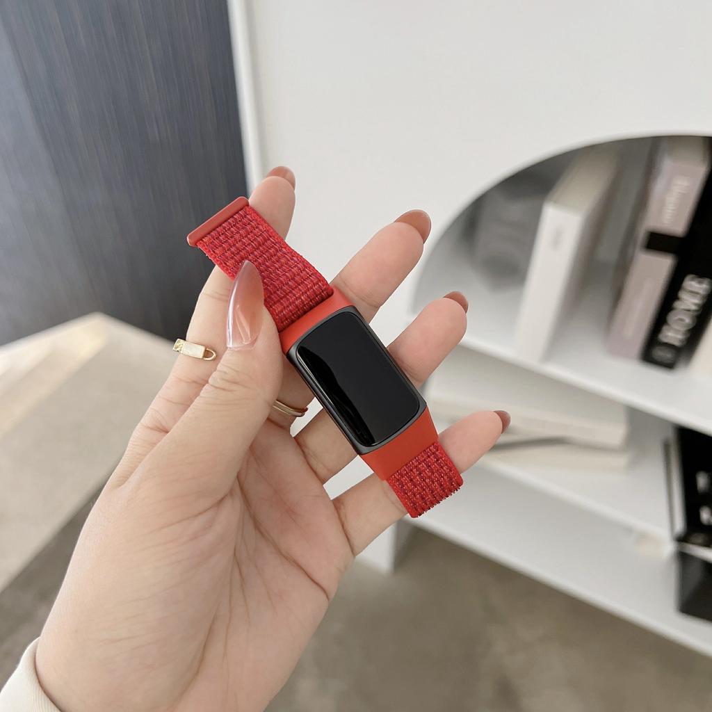 For Fitbit Charge 5/6 Nylon Strap Quick Release Sport Watch Band