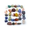 50G Mixed Colors Natural Agate Stones Gemstone Rock Tumble Stone 20Mm Decoration