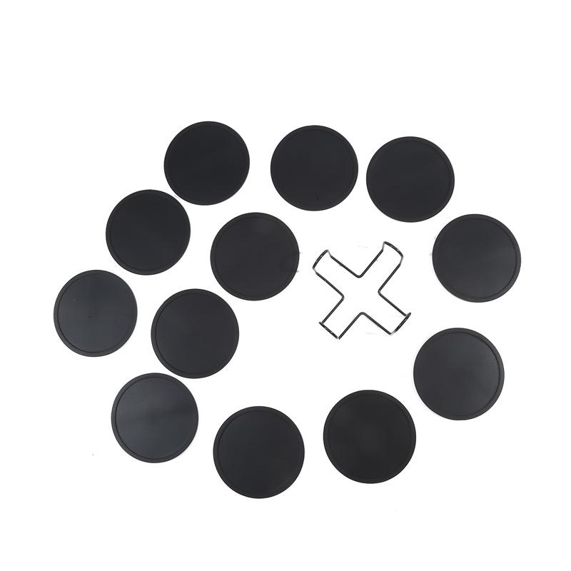 Non Slip Round Shape Mat Glass Bottle Pad Coffee Beer Mug Wine Thicken Mat Silicone Rubber Drink Coasters