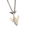 Fashion 2024 Whale Necklace Alloy Pendant Necklace for Men Women Exquisite Small Whale Cold Wind Long Chain Accessories Unisex