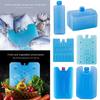 1/2/3PCS PE Ice Box Refrigeration Air Conditioning Fan Ice Crystal Box Durable Picnic Cooler Box