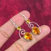 Citrine Earrings, 925 Solid Sterling Silver Gemstone Jewelry, Handmade Earrings For Thanksgiving