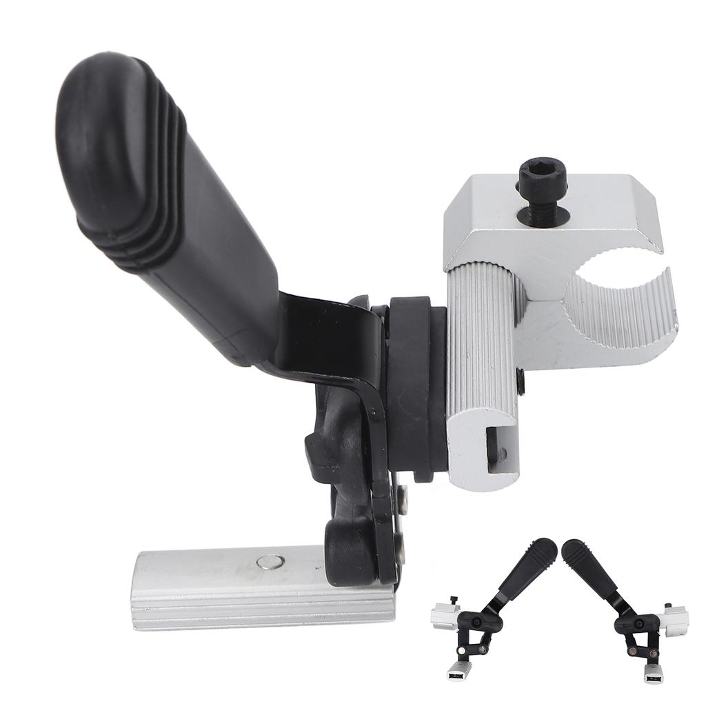 Wheelchair Brakes Aluminium Alloy High Sensitivity Hand Brake Accessory for Electric Wheelchairs