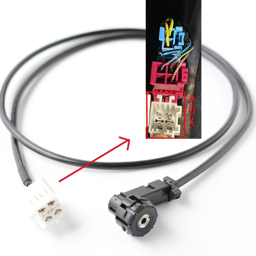 2000-2007 Auxiliary Cable Radio Cable 4pin A2034401808