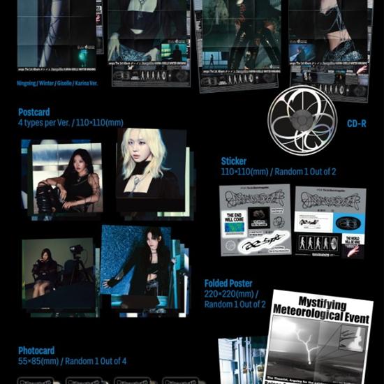 Aespa - 1st [Armageddon [Poster Ver.] Random