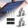 2x Solar Panel Mounting Brackets Module Holder Easy Installation