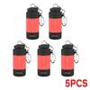 Outdoor Keychain Flashlight Rechargeable LED Mini Pocket Flashlight For Camping Hiking Emergencies