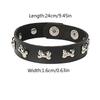 Women/Men Men Women Leather Wristband Men Women Gift Punk Style Leather Bracelet Cosplay Jewelry