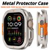 Metal Case for Apple Watch Ultra 3 49mm 46mm 45mm 44mm Protector Case Aluminum Bumper Frame for IWatch Series 11 10 9 8 7 6 5 SE