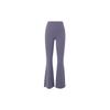 High-Waist Slim Fit Flared Sports Pants Women Bottoms Purple FV7922-509