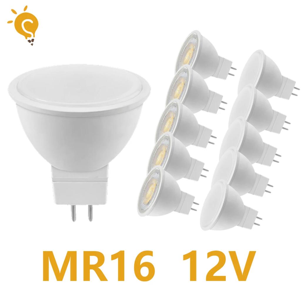 New High-Quality Superbright Low Voltage MR16 LED Spotlight - Pack of 4-20, Energy-Efficient Stoning Replacement for 20W-50W Hal