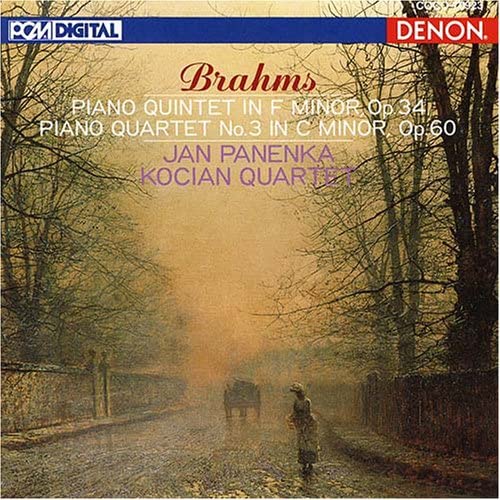 CD PANENKA (JAN) - Brahms: Piano Quintet In F Minor COCO70923 Japan Classical