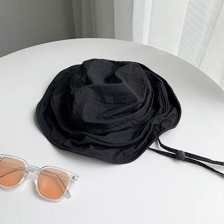 Summer Wide Brim Sun Hat Woman Daily Casual Bucket Hat Ladies Spring Travel Fisherman Cap Girl UV Protection Visor Hats