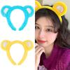 Furry Bear Ear Headband With Adjustable Design For Kids And Women Soft Plush Hair Accessory For Daily Use Or Parties