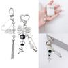 Fashionable Star Keychain Phone Pendant Bowknot Keychain Phone Charm Phone Decors  Unique Gift for Girls and Women