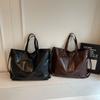 Lazy Texture Large Capacity Tote Bag Simple Underarm Bag Fashionable Commuter Large Bag Shoulder Women's Bag