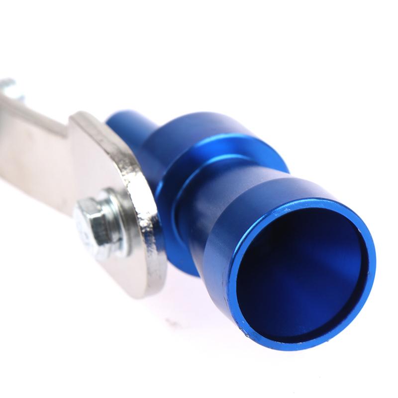 Car Size S 18Mm Turbo Sound Whistle Muffler Exhaust Pipe Auto Blow-Off Valve