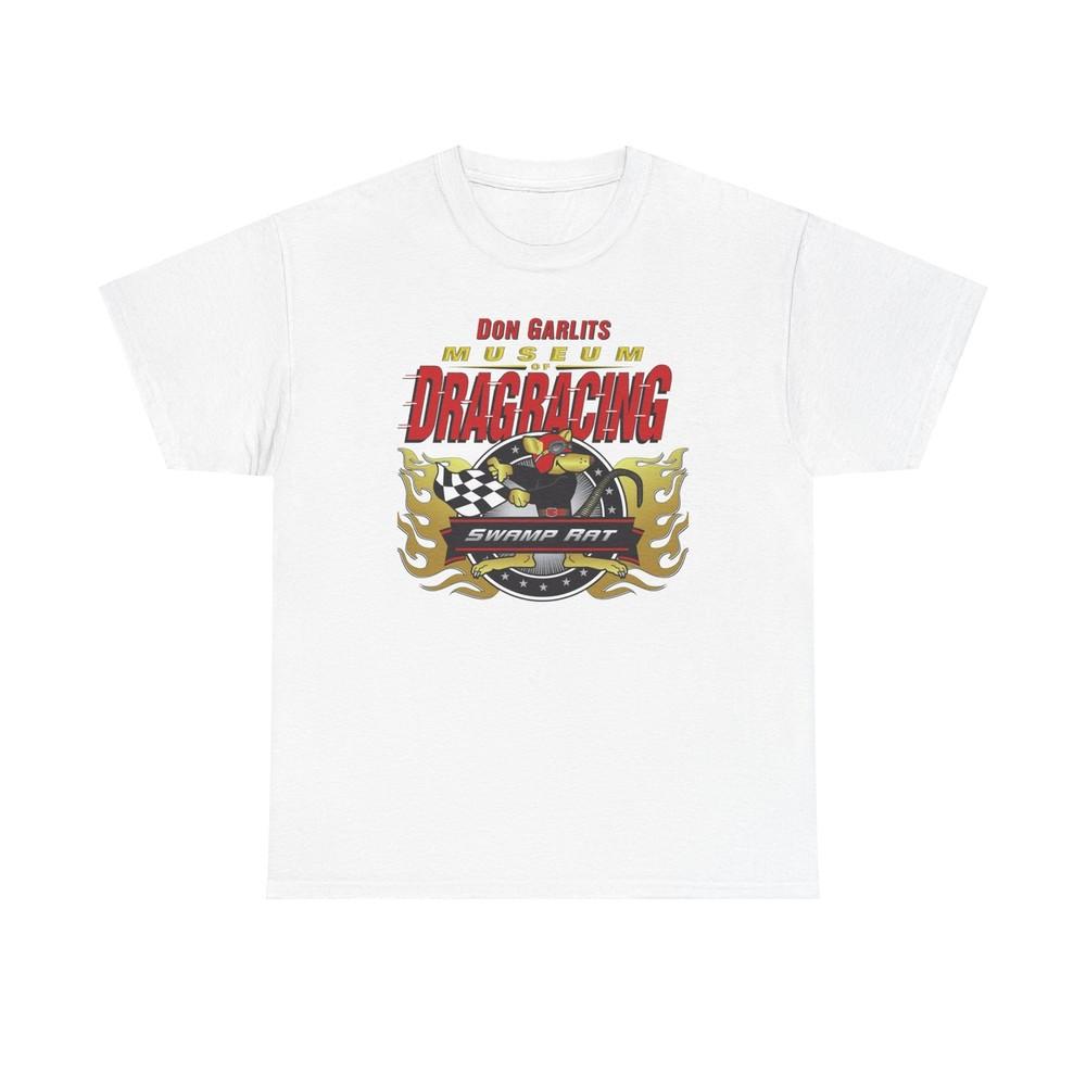 Ocala Florida Auto Racing Museum of Drag Racing Unisex Heavy Cotton Tshirt Tops Tee