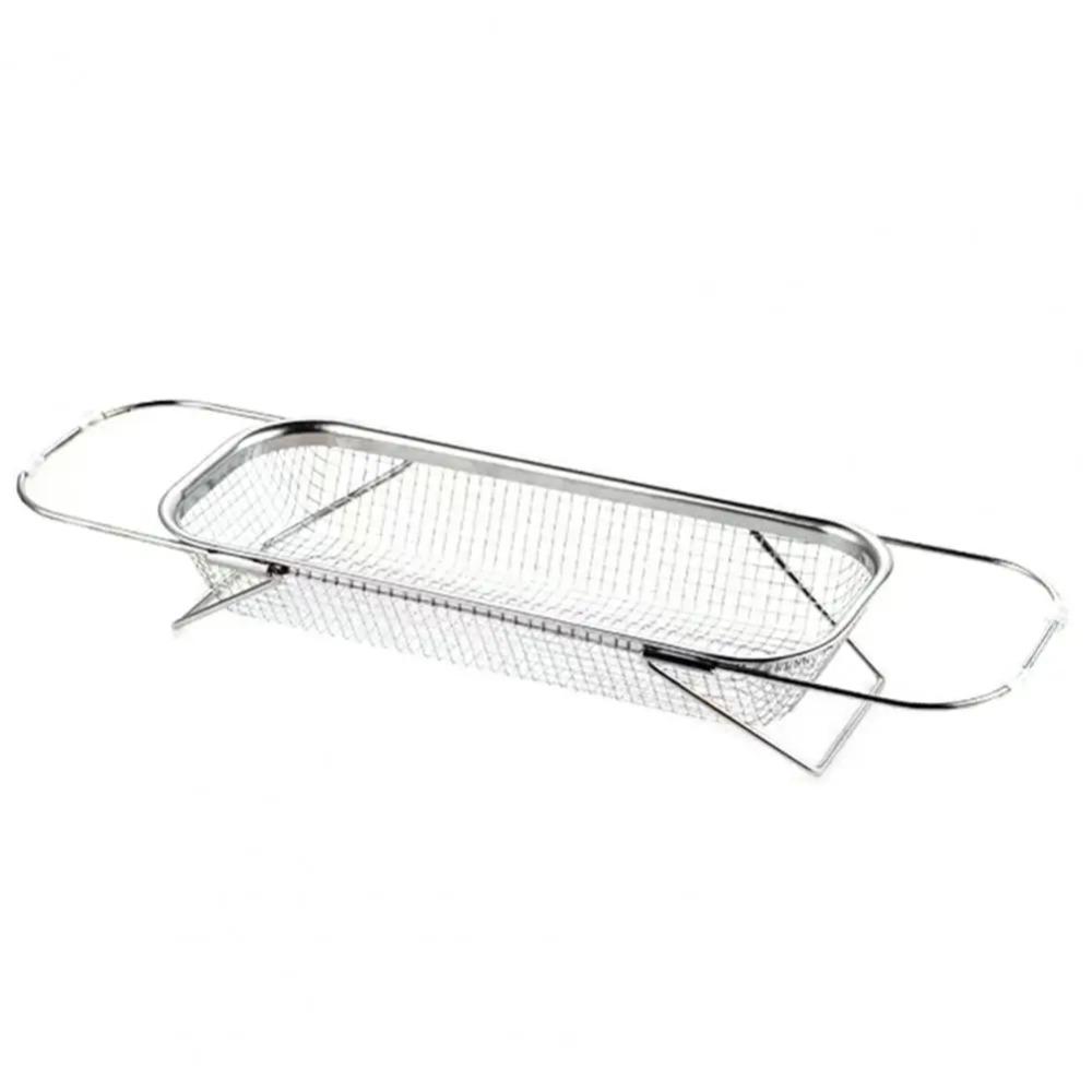 Stainless Steel Expandable Sink Colander Fine Mesh Sink Strainer Sink Drainer Basket Vegetables
