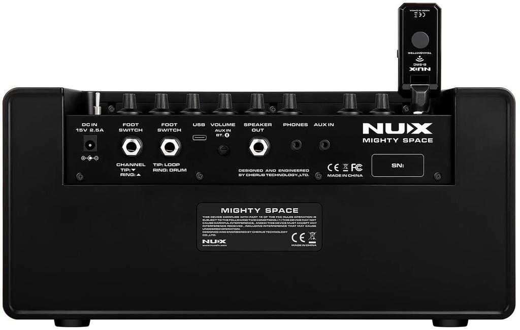 NUX Mighty Space Small Guitar Amplifier Combo Wireless Modeling Amplifier