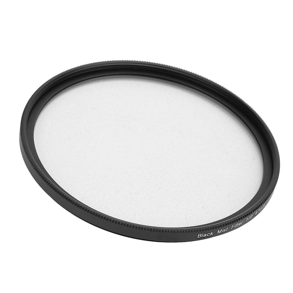 67mm Lens Filter Black Mist 1/2 Water Proof Soft Mist Cinematic Effect Filter for Vlog Video Portrai