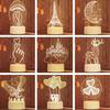 Creative Gift 3d Night Light Led Bedroom Decoration Plug-in Small Table Lamp Birthday Gift