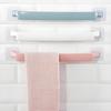 Self-adhesive Towel Holder Rack Wall Mounted Towel Hanger Bathroom Towel Bar Shelf Roll Holder Hanging Hook Bathroom Organizer KTY