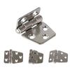 2pcs Stainless Steel Heavy Duty Hatch Casting Hinge with 5 Holes Short Side Door Hinge Deck