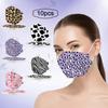 10PCS Adult's Printed Outdoor Prevention Fish Mask Face