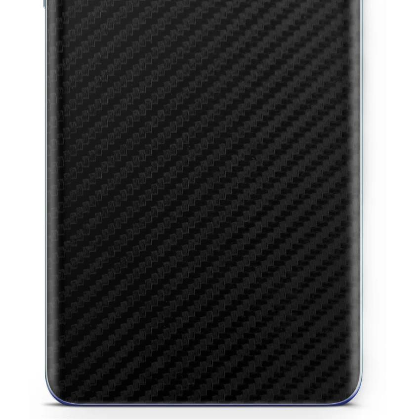 apgo Protective Skin Sticker for the Back Compatible with Xiaomi Redmi Note 4X, Wrap Film, Foil, Vinyl - Pattern Carbon Black