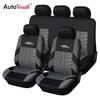 AUTOYOUTH Car Seat Covers Set Universal with Tire Track Detail Styling Car Seat Protector