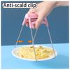 Anti-scalding Clip Dish Clamp Steamer Gripper Silicone Gloves Microwave Oven Tray Non-slip Pan Gripper Clip Kitchen Accessories