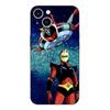 Black Tpu Case For Samsung Galaxy S22 S20 S21 FE PLUS ultra+S10 E Lite Back Cover UFO Robot Grendizer