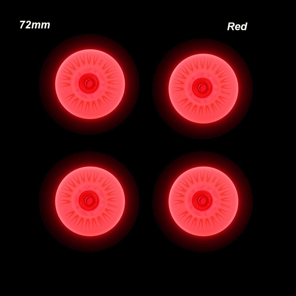 Kids 70mm 68mm 64mm 60mm 62mm 80mm 76mm 72mm Flash Wheel Roller Wheels Parts Outdoor Inline Skates