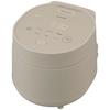 IRIS OHYAMA Rice Cooker, 3 Cups, Living Alone, Automatic Cooking Menu, Web Recipes Included, Low Temperature Cooking Possible, 50 Different Types of C