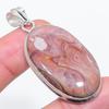 Natural Dolomite Gemstone 925 Sterling Silver Jewelry Pendant 2.17" J4h41