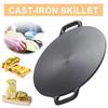 Premium Cast Iron Grill Pan with Non Stick Coating Available In Multiple Sizes for BBQ Griddle Cooking