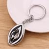 Sexy Personalize Metal Female Genital Jewelry Car Key Chain Keychain Keyring